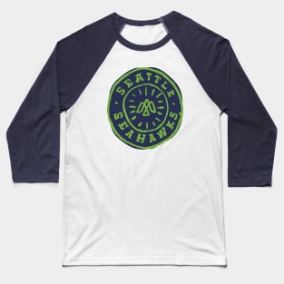 Seattle Seahaaaawks 03 Baseball T-Shirt